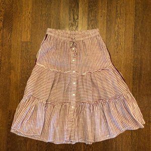 Anthropologie Sundry Twirling Skirt